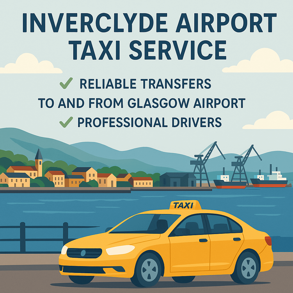 inverclyde airport taxi glasgow airport