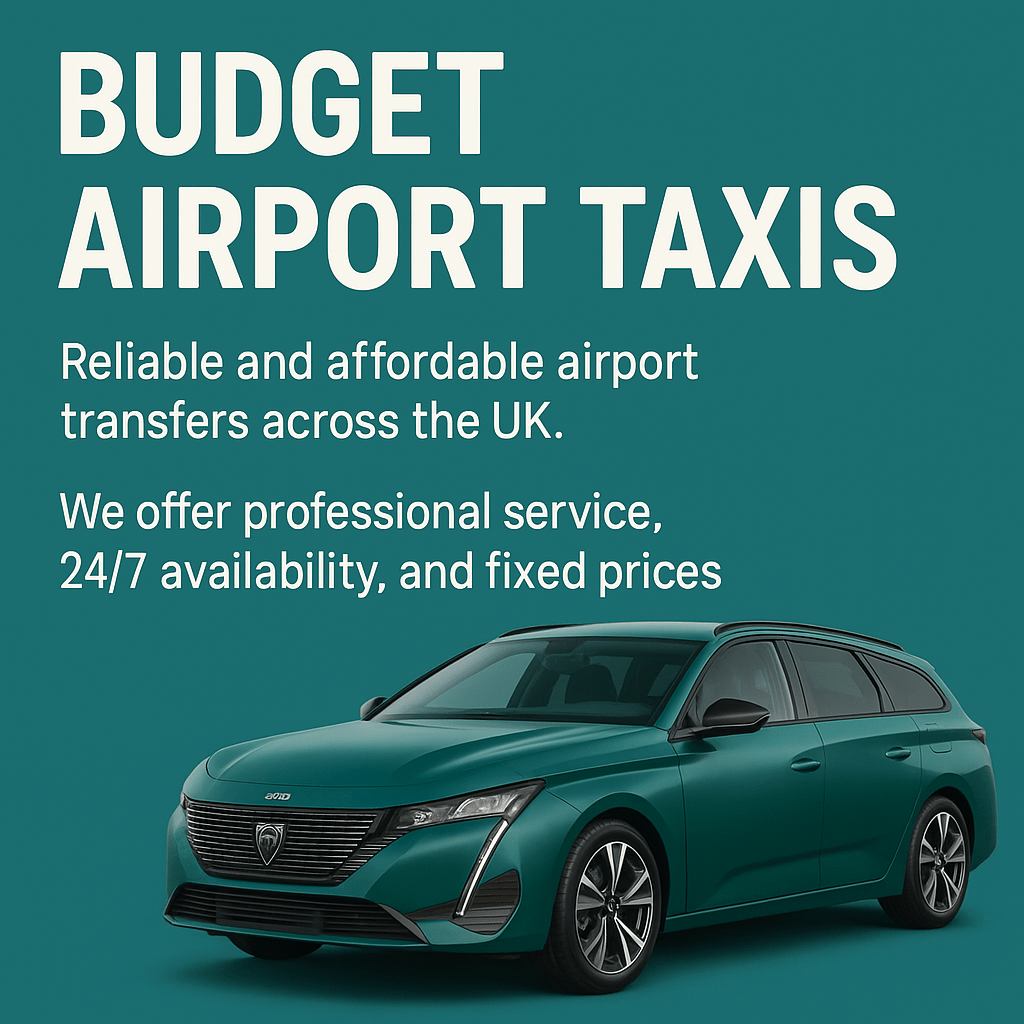 contact budget airport taxis today
